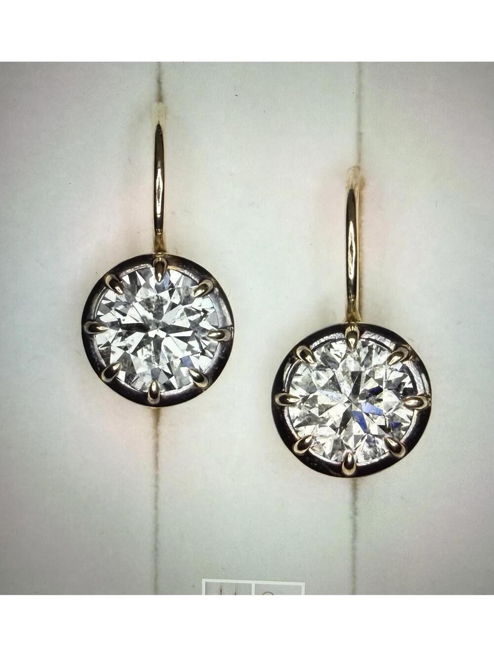 Ivy & Rose Jessica 14k Gold .62ct diamond Earrings McCormack